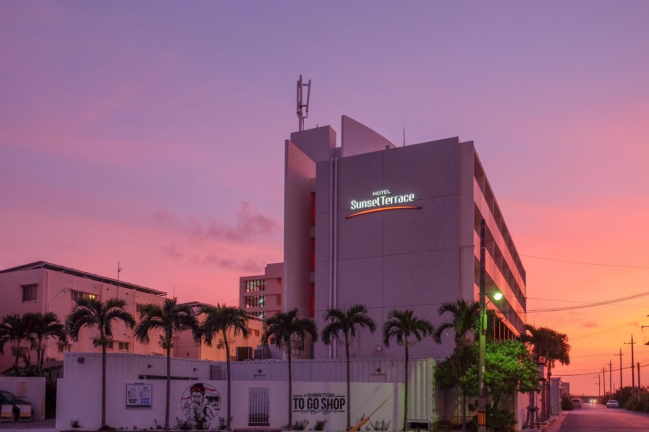 Hotel Sunset Terrace Chatan Exterior foto