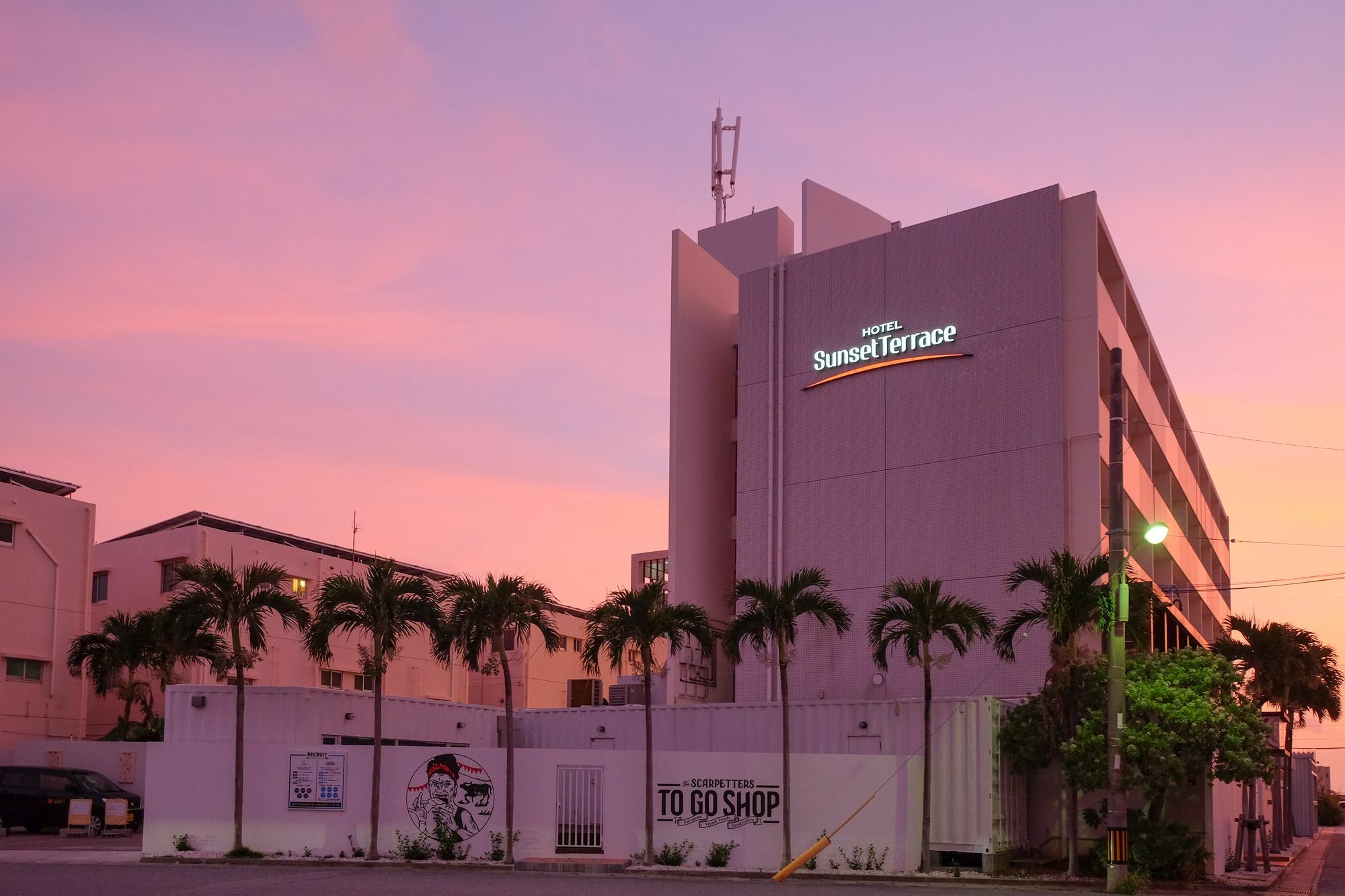 Hotel Sunset Terrace Chatan Exterior foto